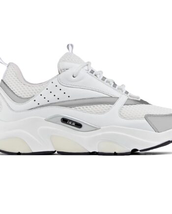 Dior b22 Triple White Silver