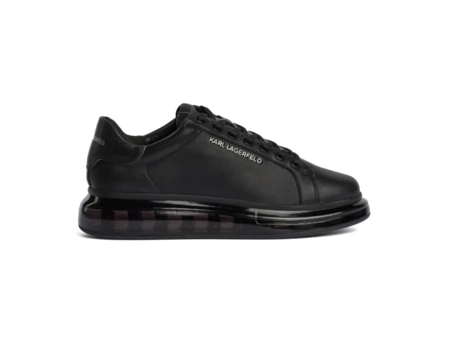 Karl Lagerfeld Black Leather