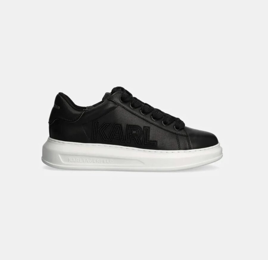 Karl Lagerfeld Kapri Black Leather