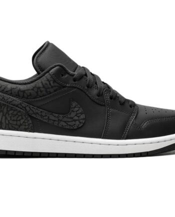 Air Jordan 1 Low Black Elephant